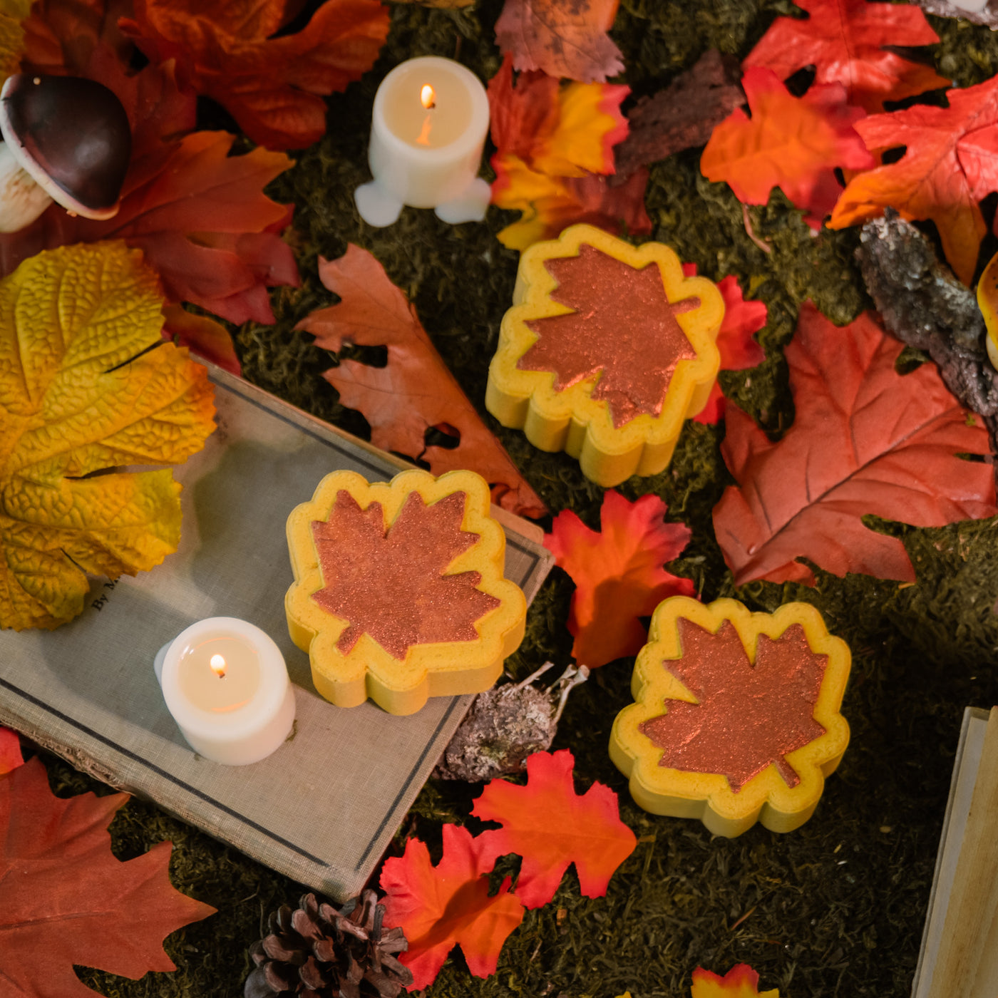 Fall Foliage Bath Bomb