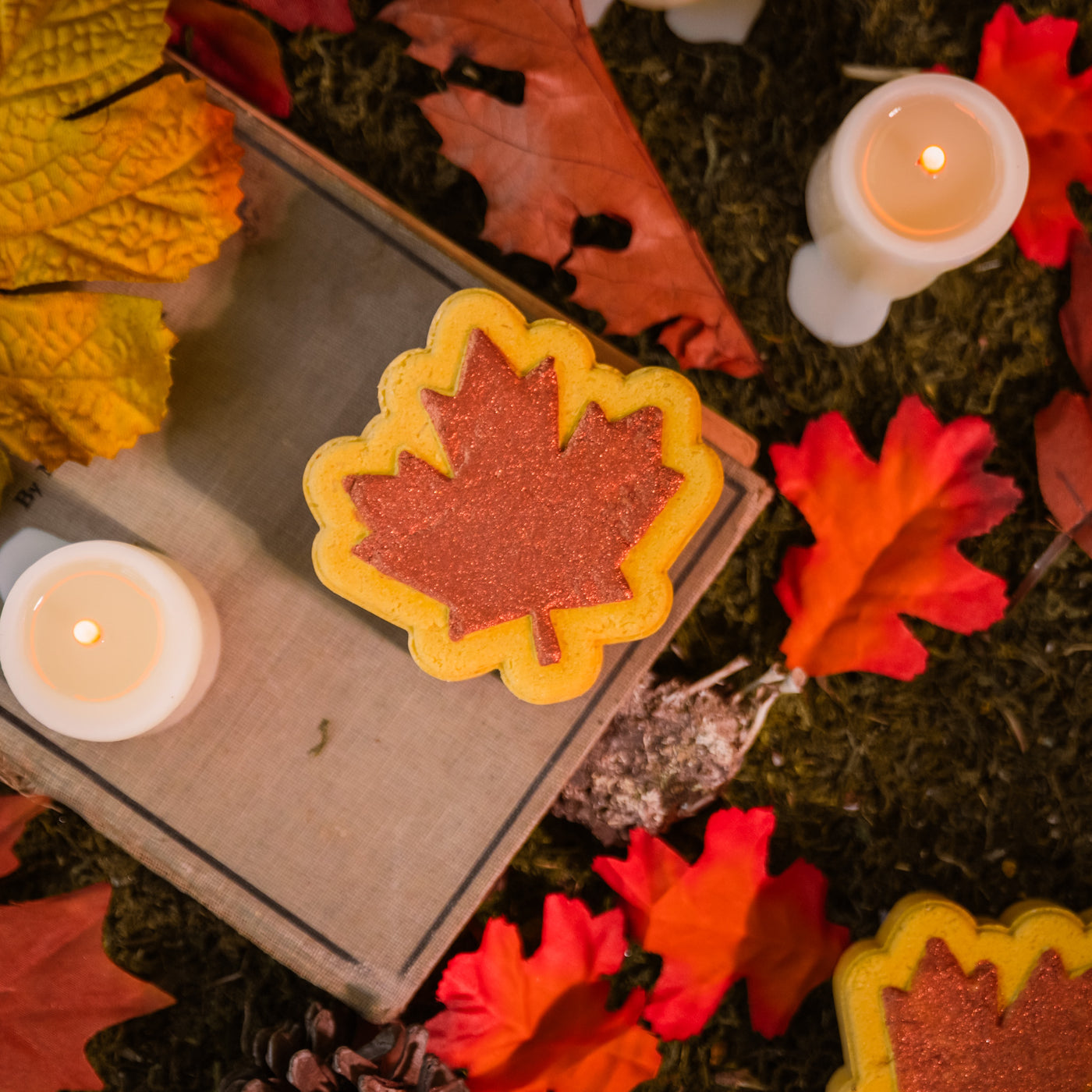 Fall Foliage Bath Bomb