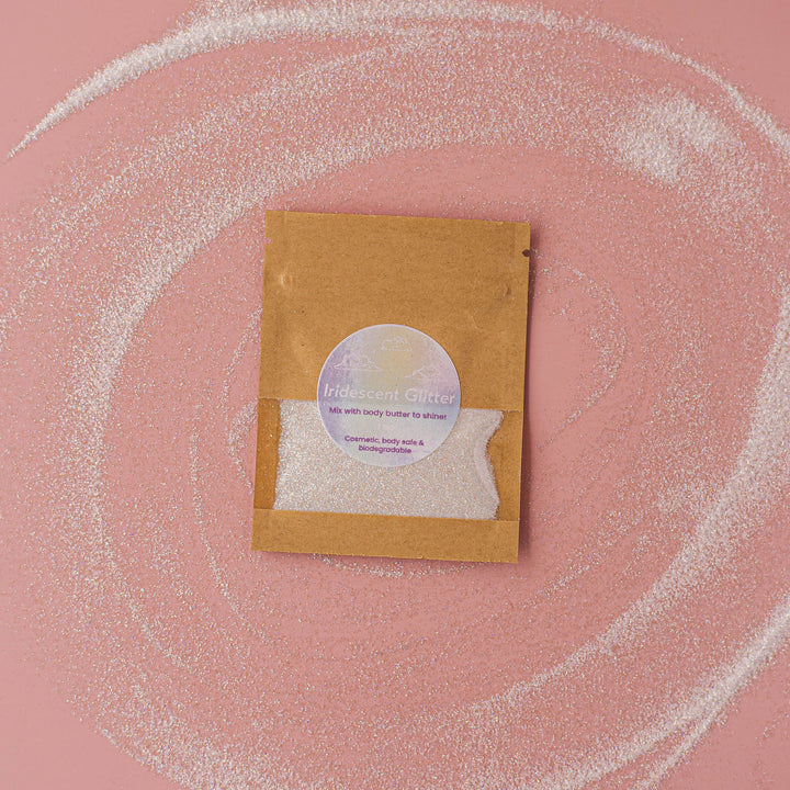 Iridescent Glitter Packet, a handcrafted glitter product.