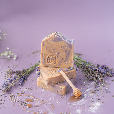 Honey Lavender Goat Milk Soap
