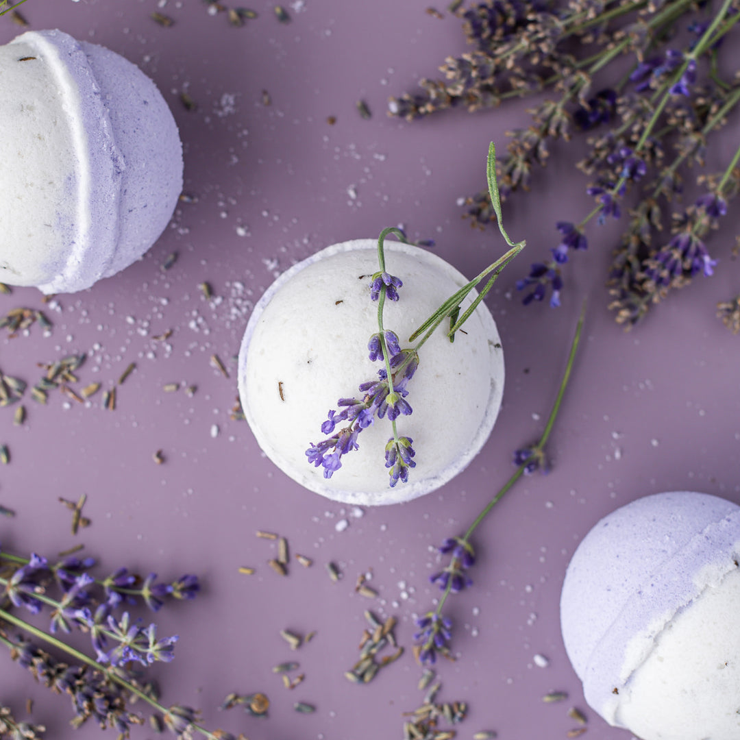 lavender seed bombs Lavender Bath Bomb