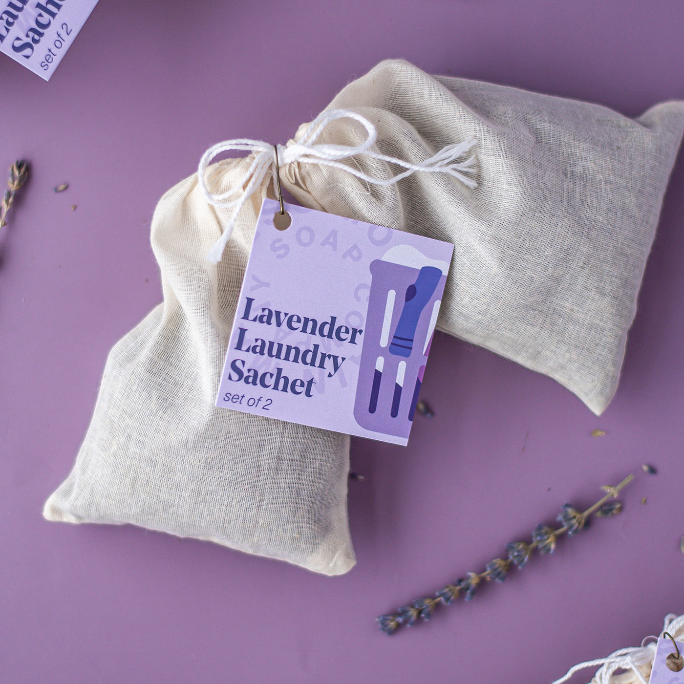 Lavender Sachets (set of 2)