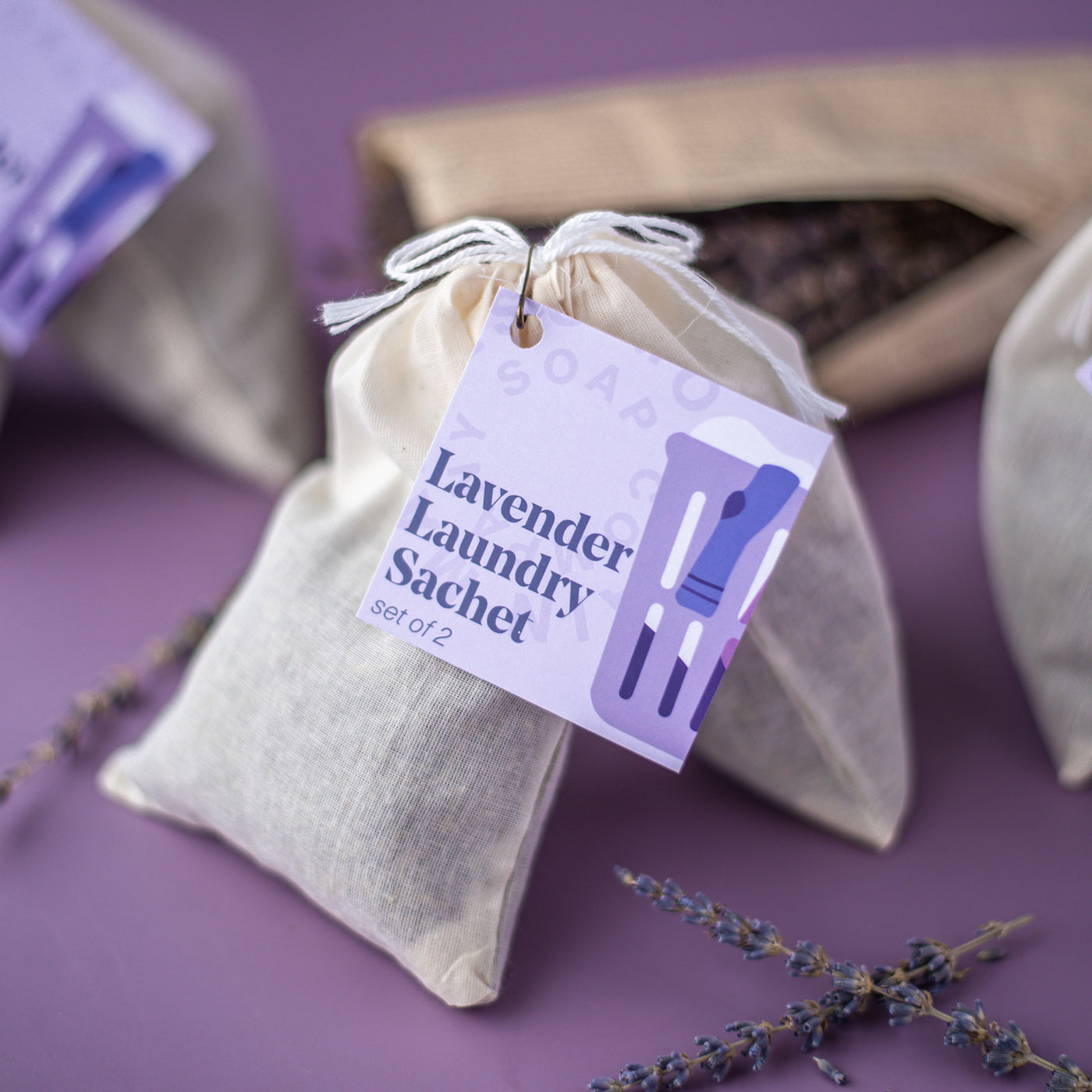Lavender Sachets (set of 2)