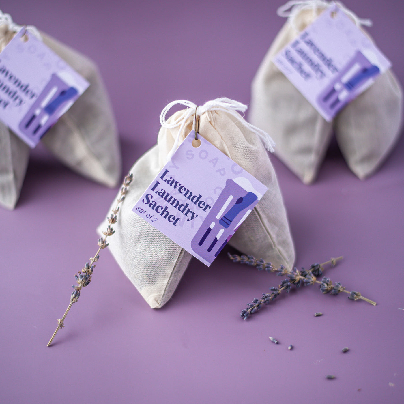 Lavender Sachets (set of 2)