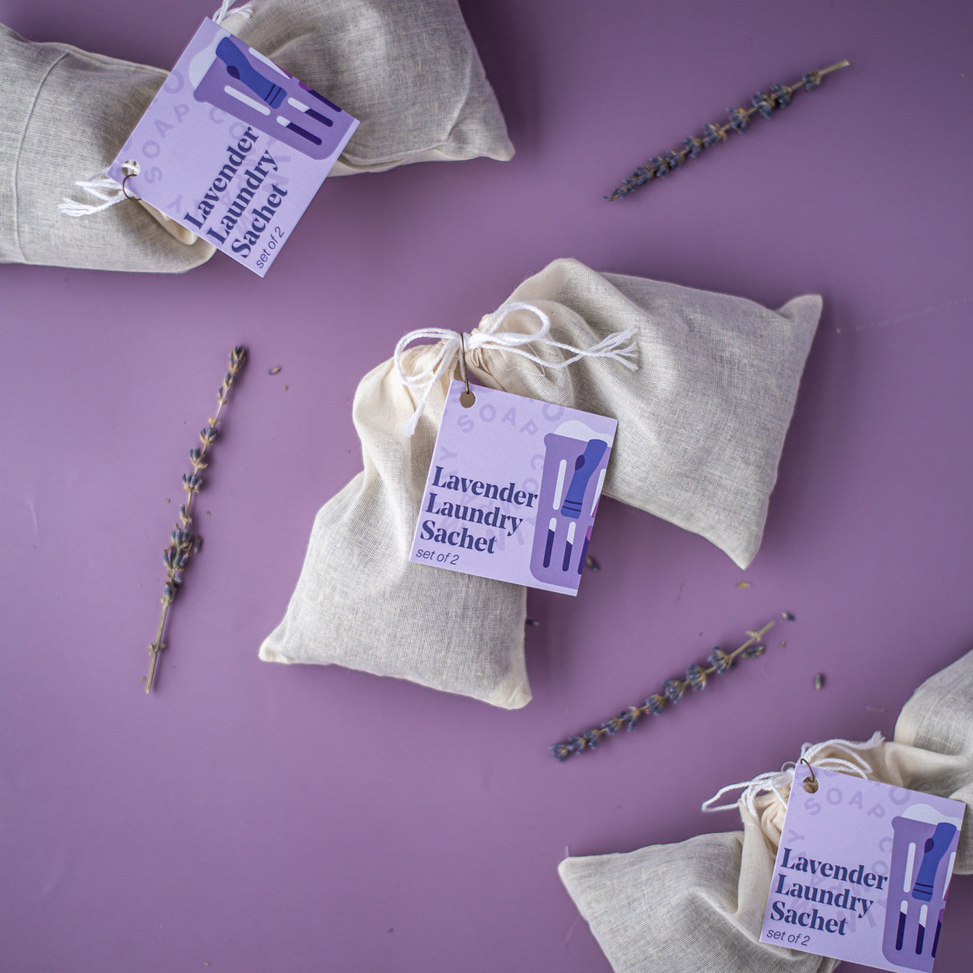 Lavender Sachets (set of 2)