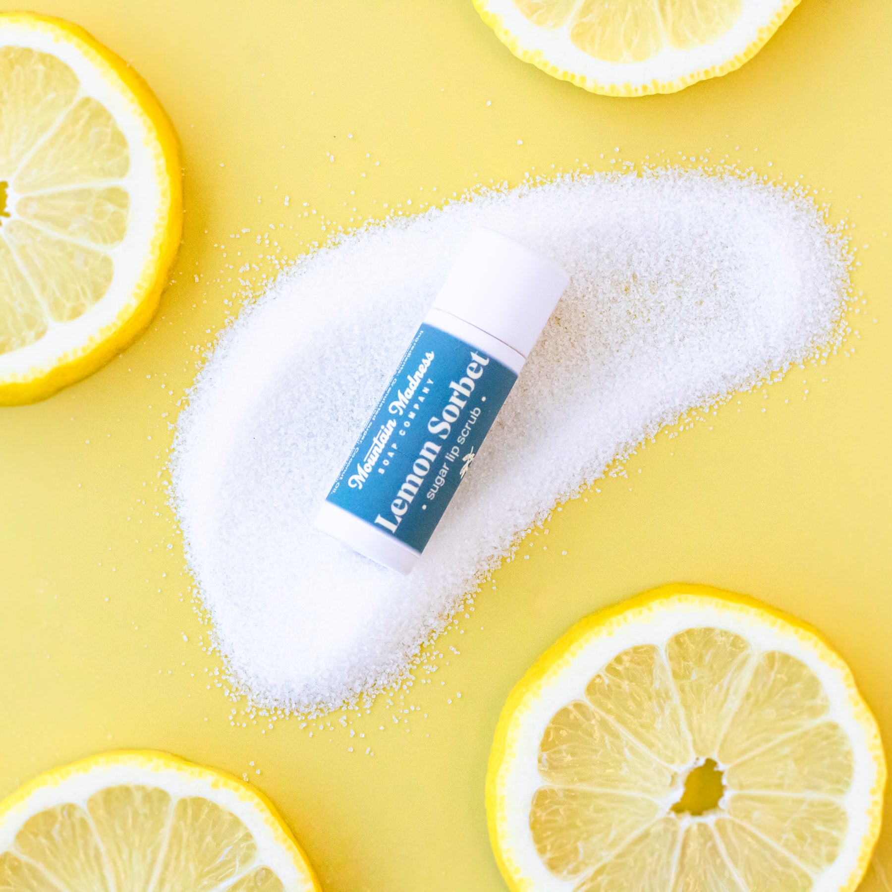Lemon Sorbet Sugar Lip Scrub