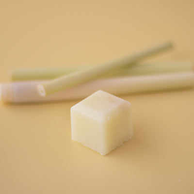 Lemongrass Sugar Scrub Cube Sample