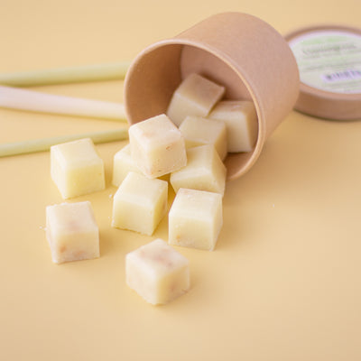 Lemongrass Sugar Scrub Cubes