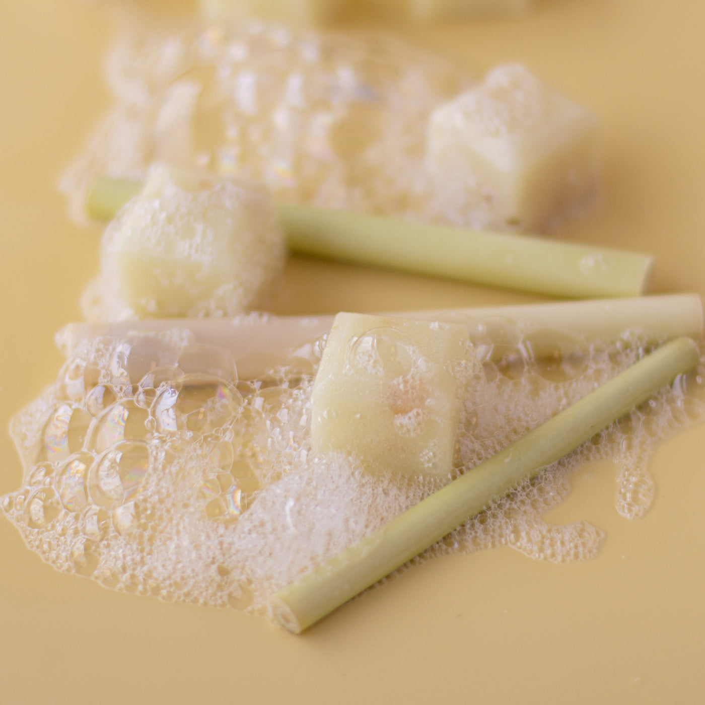 Lemongrass Sugar Scrub Cubes