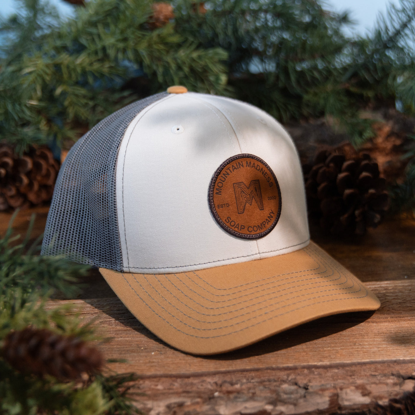 Trucker Cap with Vegan Logo Patch