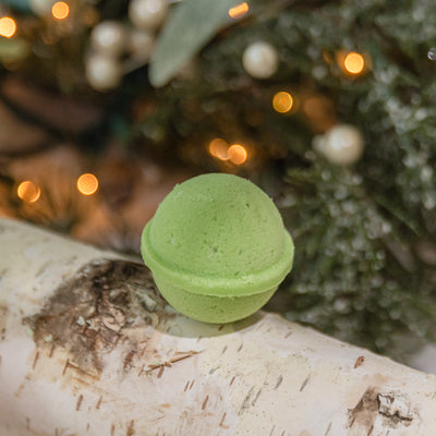 Mini Bath Bombs- Mistletoe Magic (set of 6)