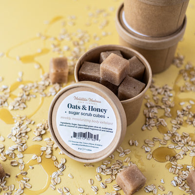Oats & Honey Sugar Scrub Cubes