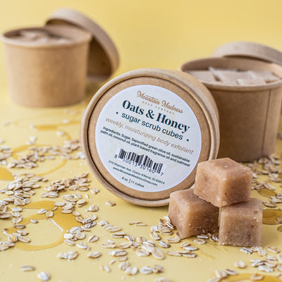 Oats & Honey Sugar Scrub Cubes