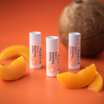 Peach Coconut Lip Balm