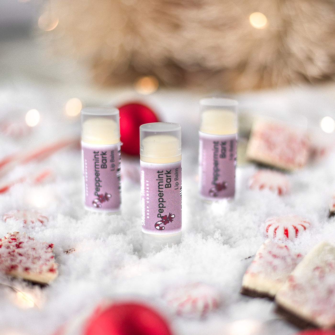 Peppermint Bark Lip Balm