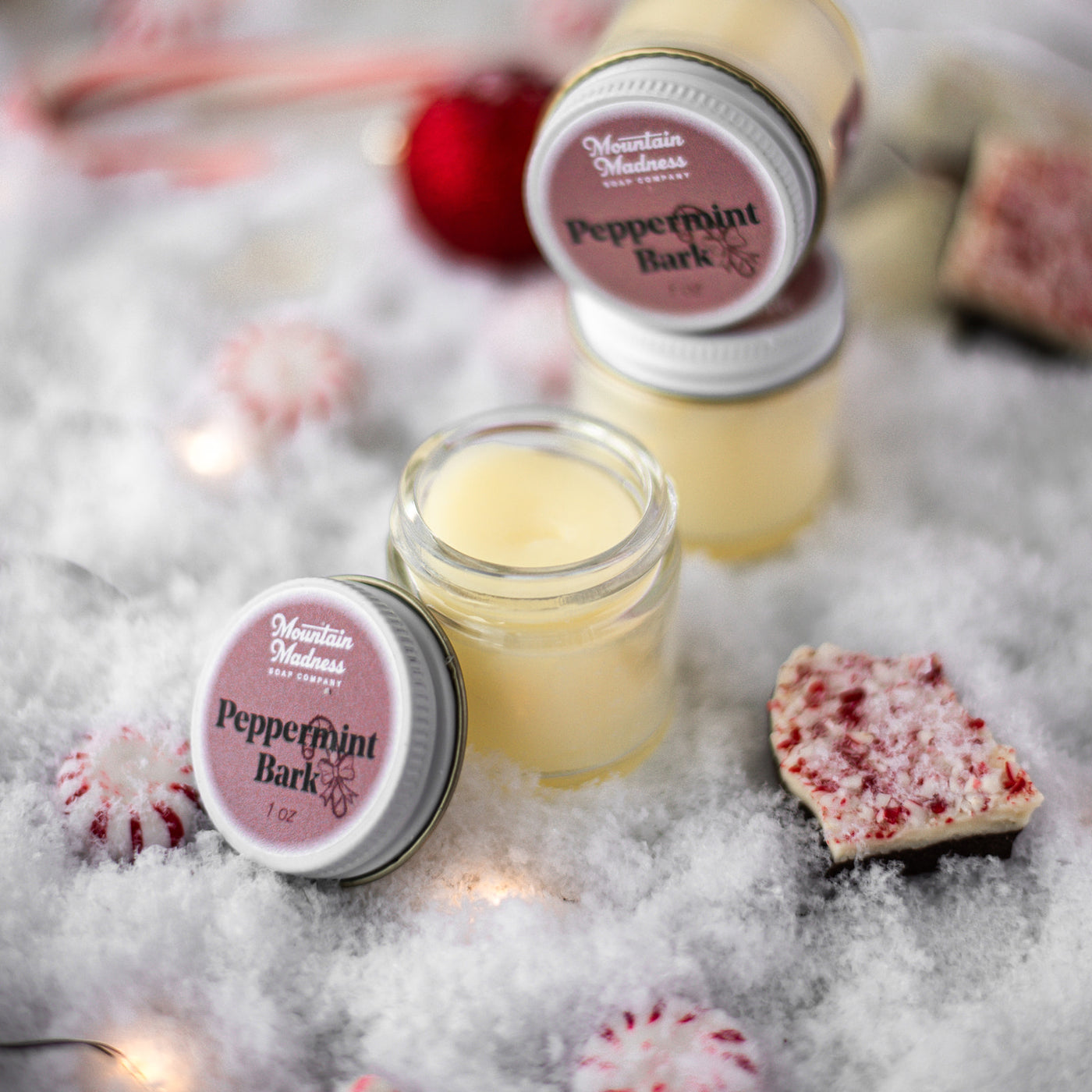 Peppermint Bark Sugar Lip Scrub