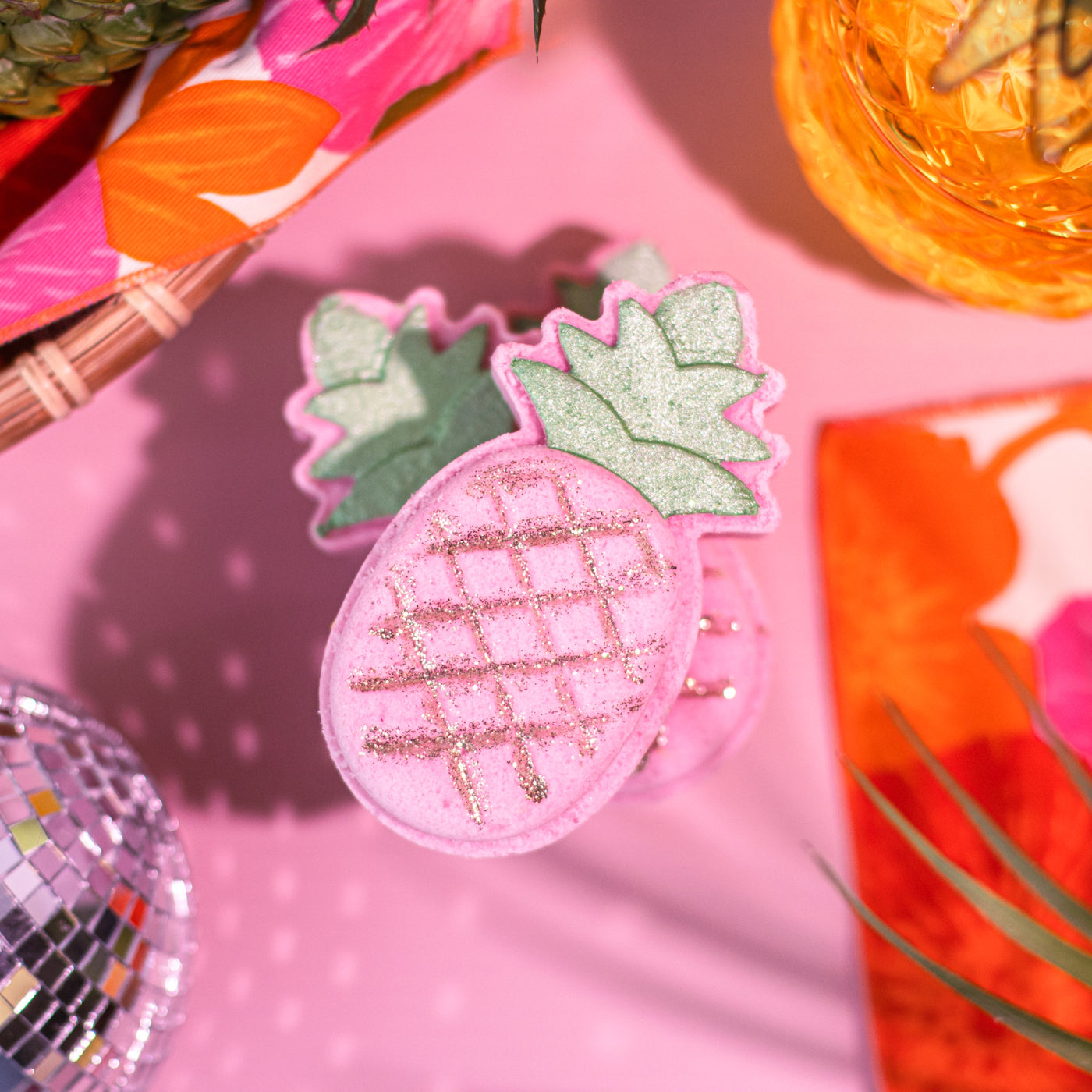 Pink Pineapple Bath Bomb