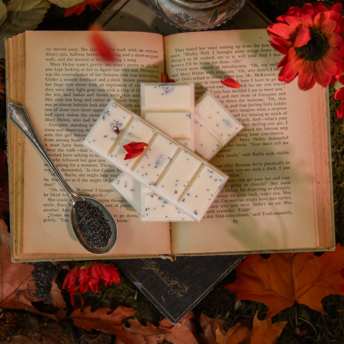 Pressed Poppies Wax Melts