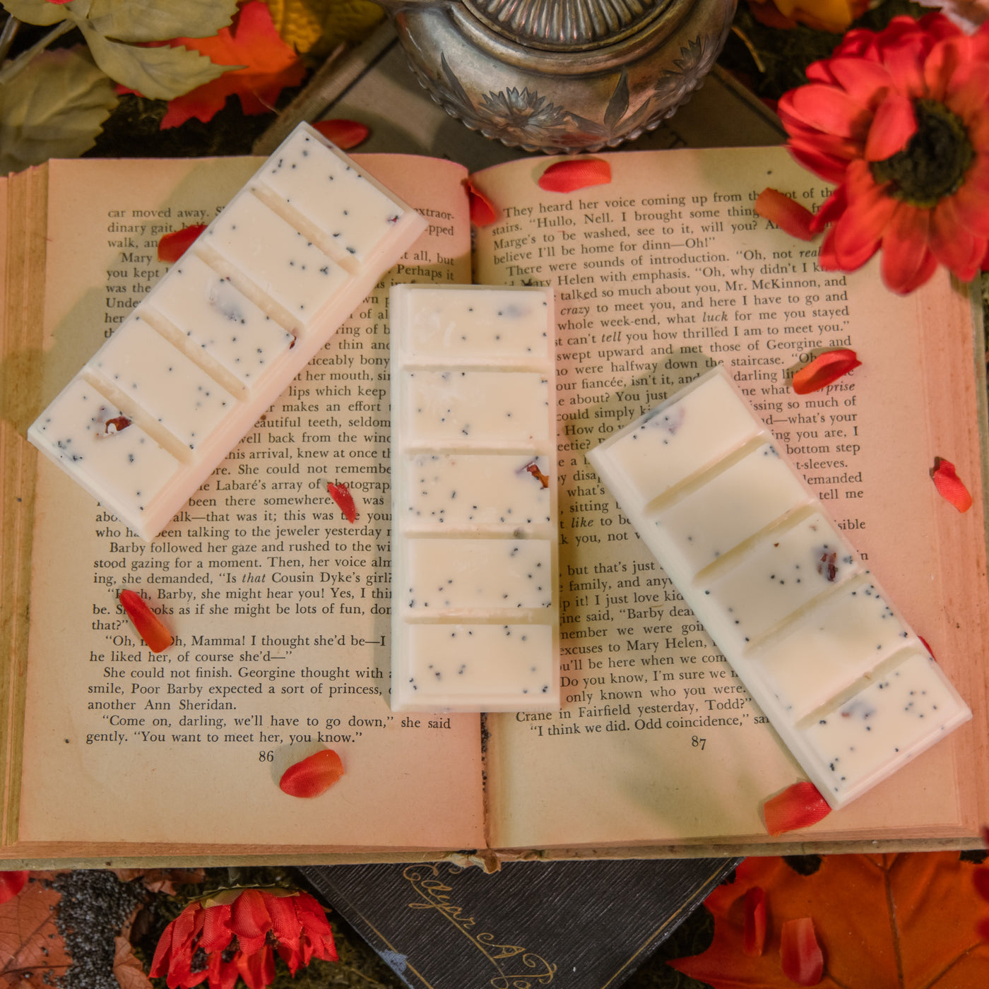 Pressed Poppies Wax Melts