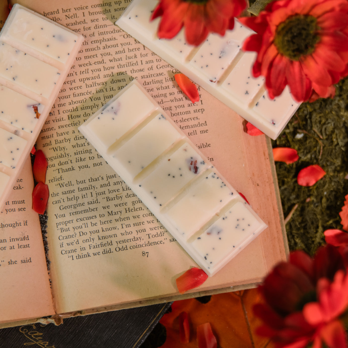 Pressed Poppies Wax Melts