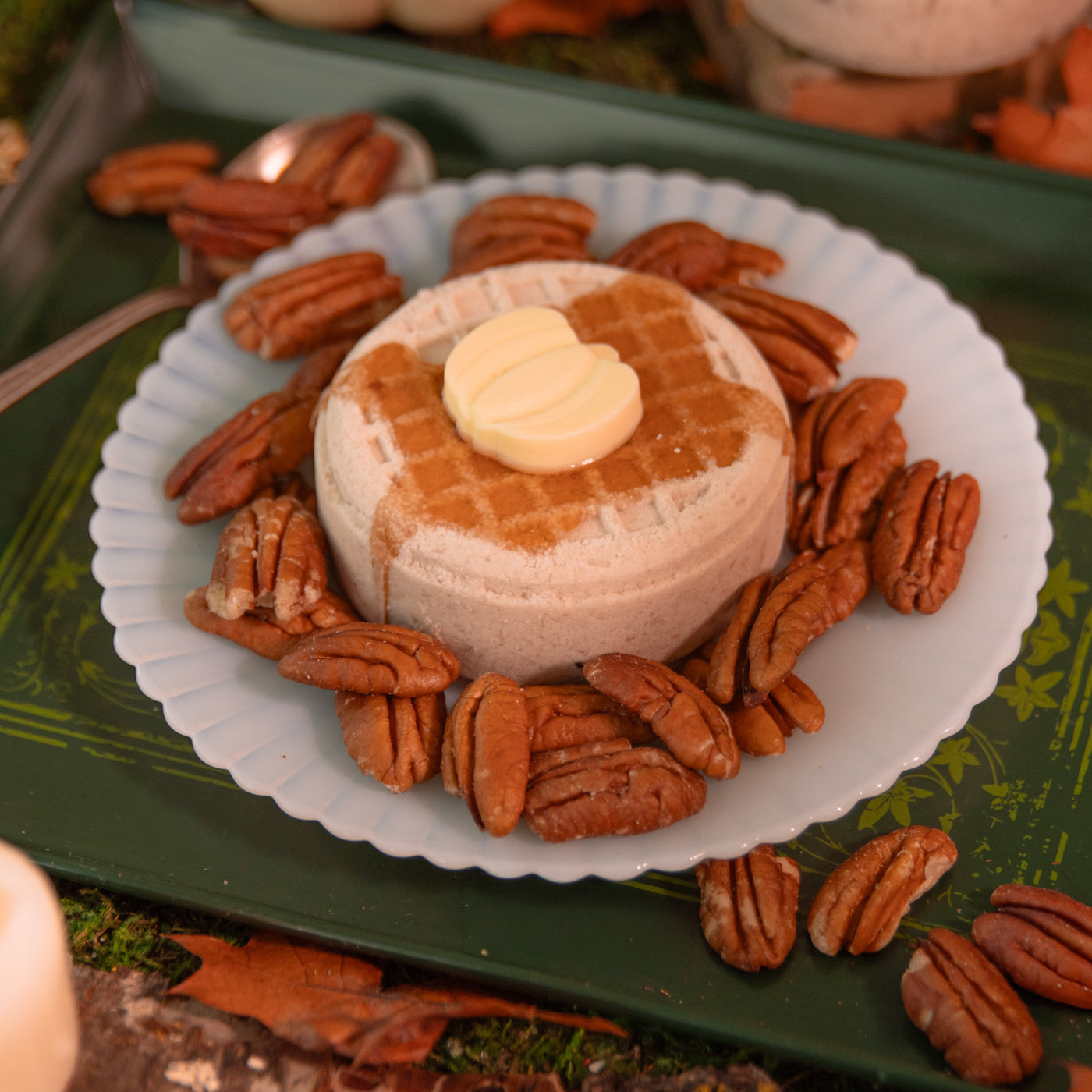 Pumpkin Butter Pecan Bath Bomb