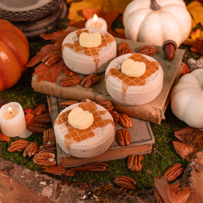 Pumpkin Butter Pecan Bath Bomb