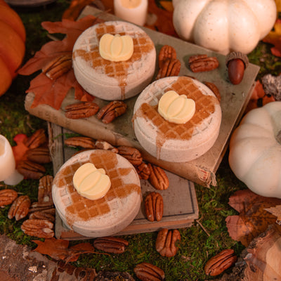 Pumpkin Butter Pecan Bath Bomb