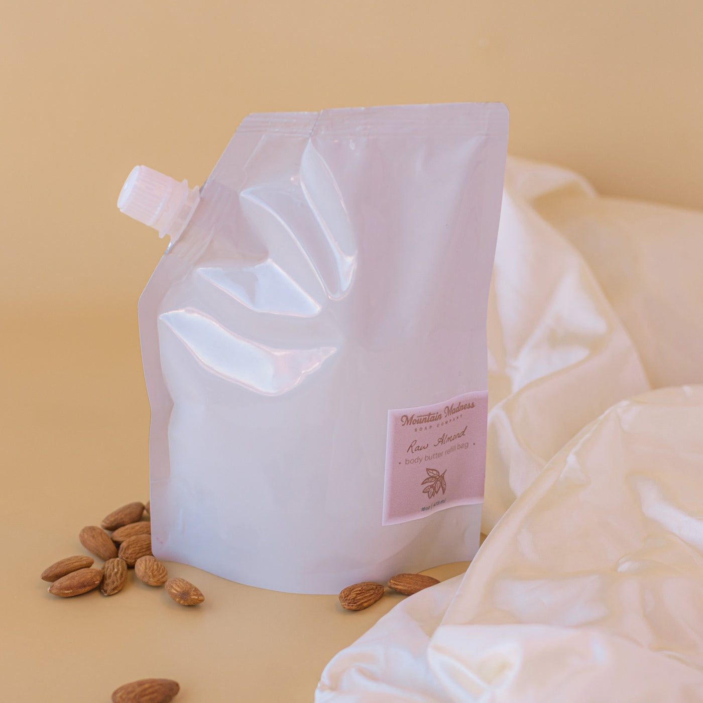 Raw Almond Body Butter- 16oz Refill