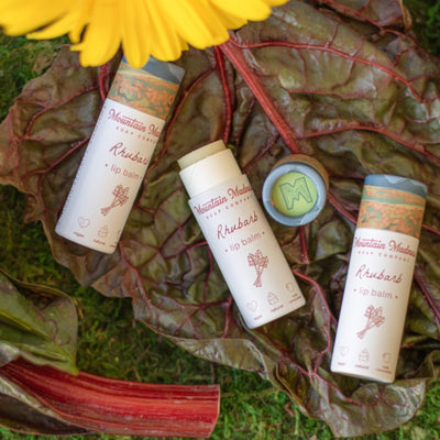 Rhubarb Lip Balm