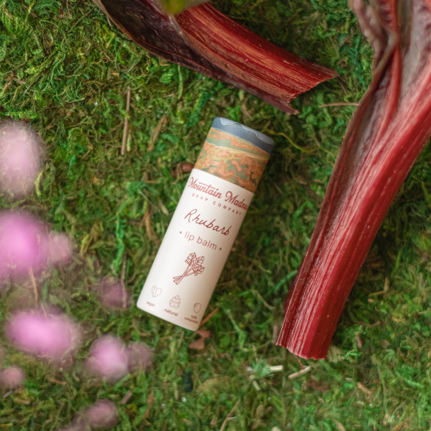Rhubarb Lip Balm