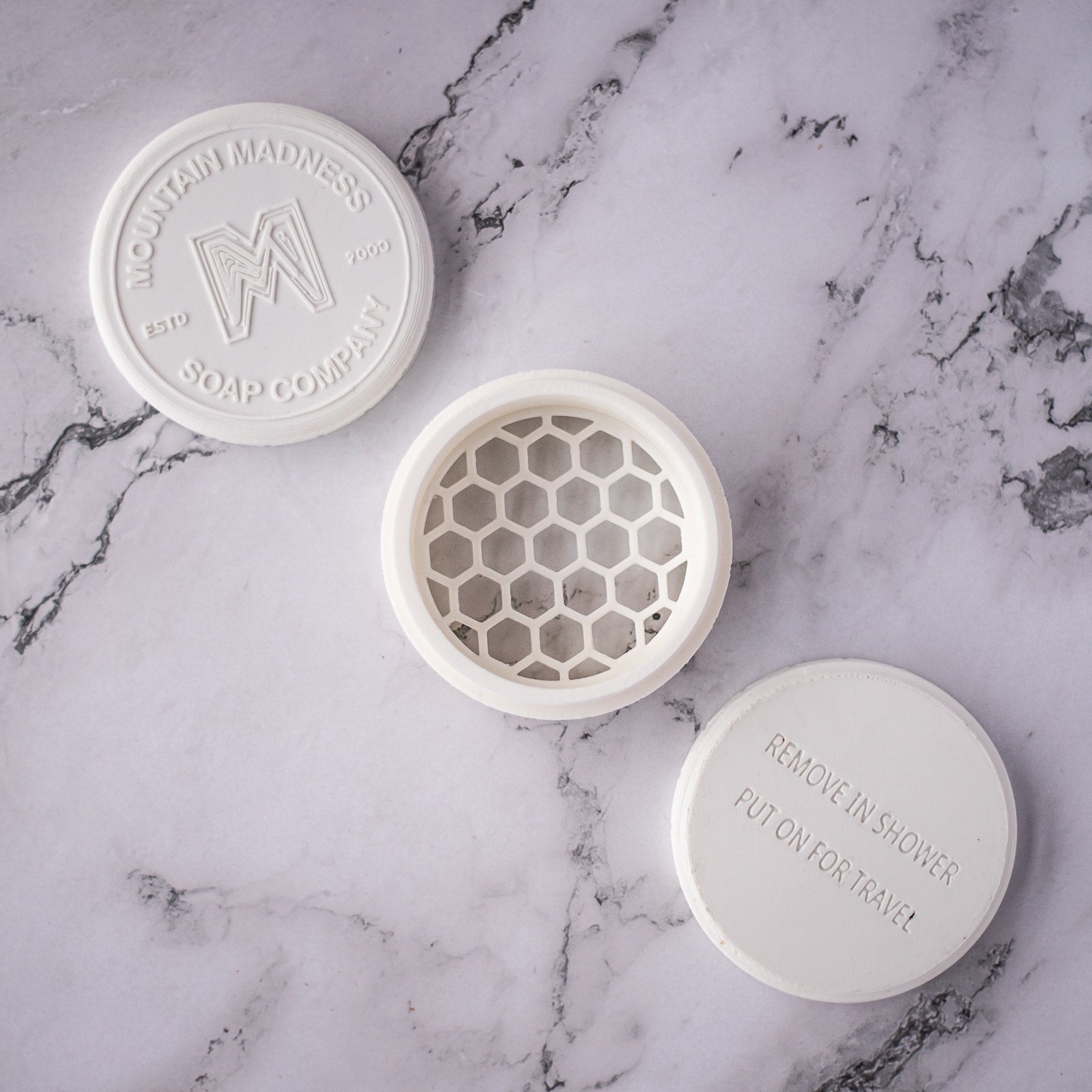 Shampoo Bar Travel Case 3D Printed