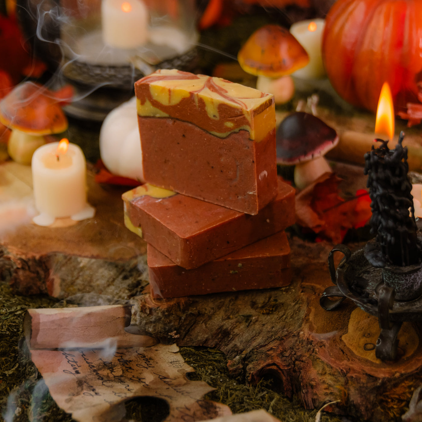 Smoldering Pumpkin Soap