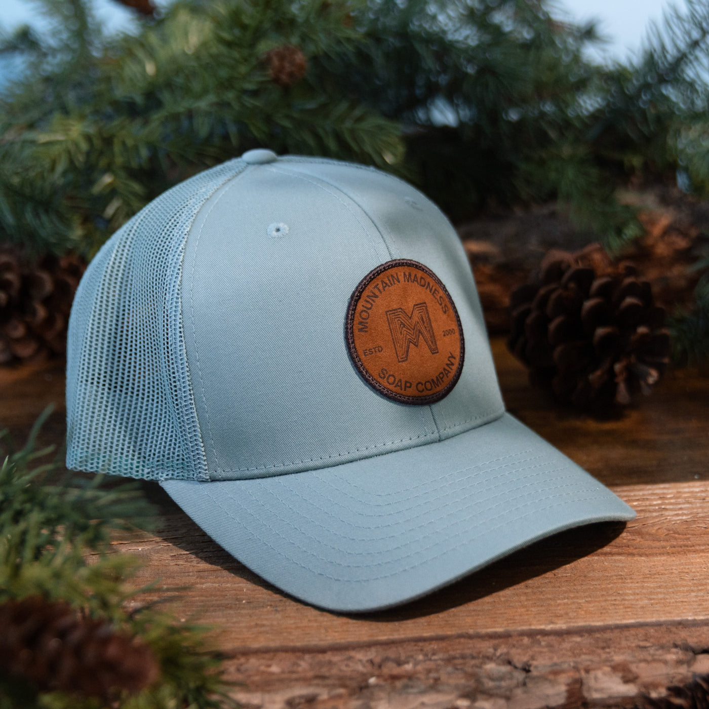 Trucker Cap with Vegan Logo Patch