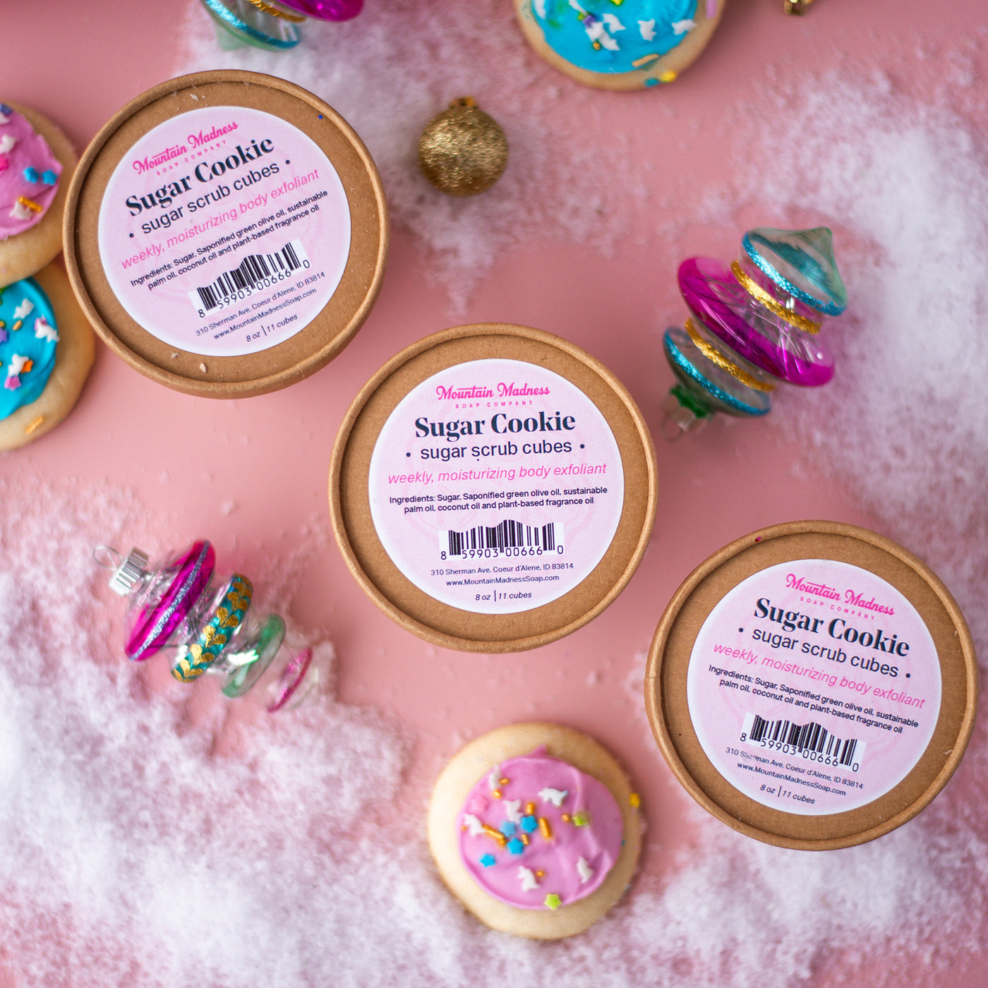 Sugar Cookie Sugar Scrub Cubes