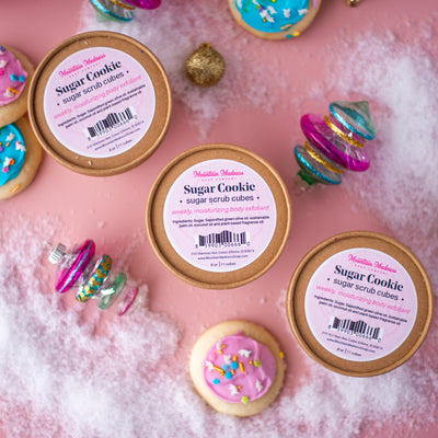 Sugar Cookie Sugar Scrub Cubes
