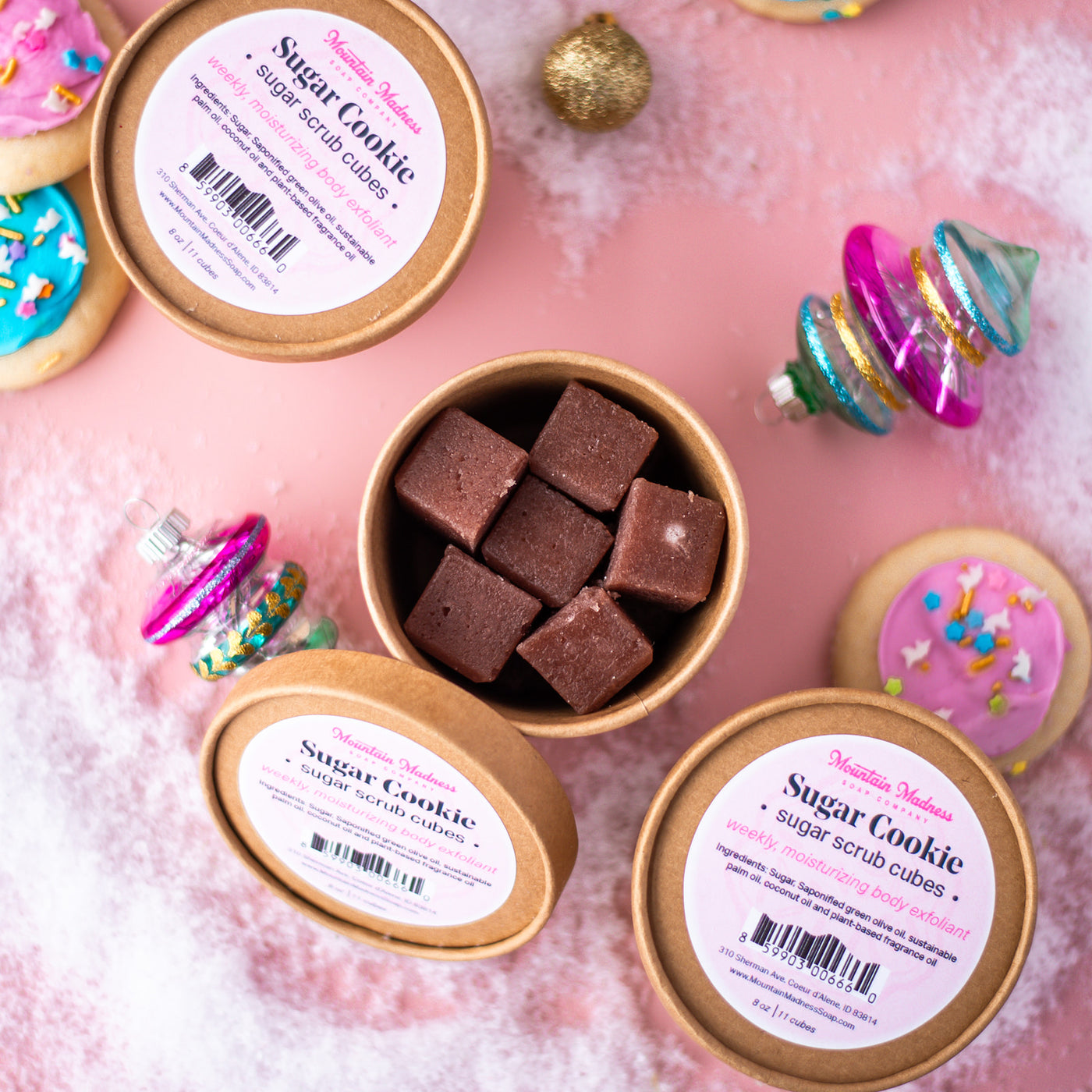 Sugar Cookie Sugar Scrub Cubes