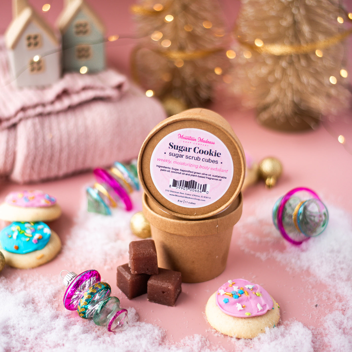 Sugar Cookie Sugar Scrub Cubes