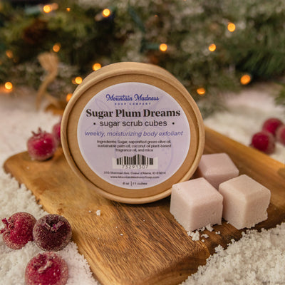 Sugar Plum Dreams Sugar Scrub Cubes