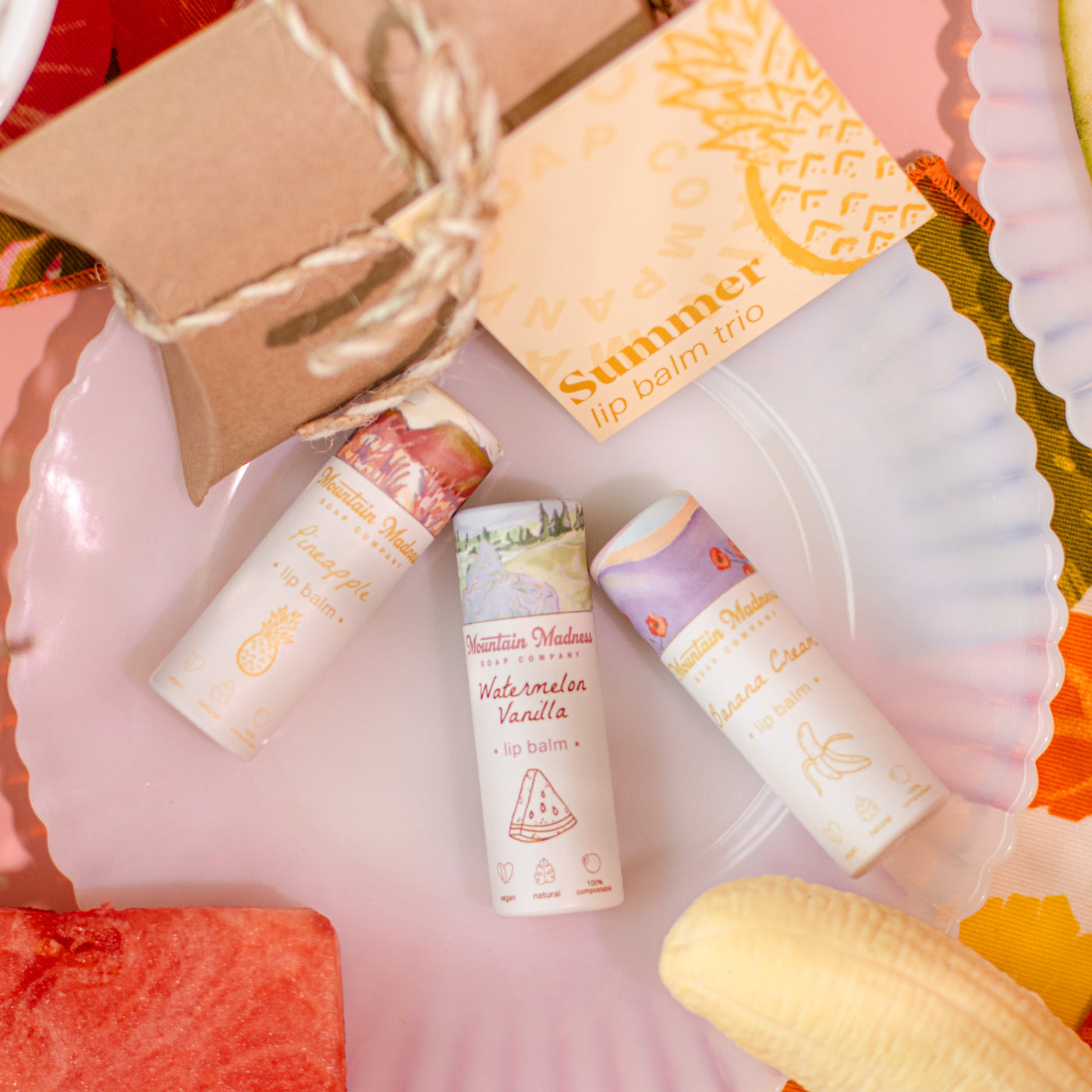 Summer Lip Balm Trio