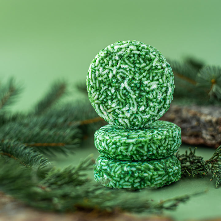 Tree Hugger Shampoo Bar - Woodsy handcrafted shampoo bar with cedarwood, pine, and argan oil for natural hair care