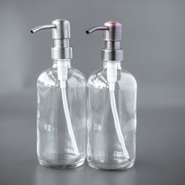 Upcycled Soap Dispenser – Clear