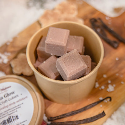 Vanilla Glow Sugar Scrub Cubes
