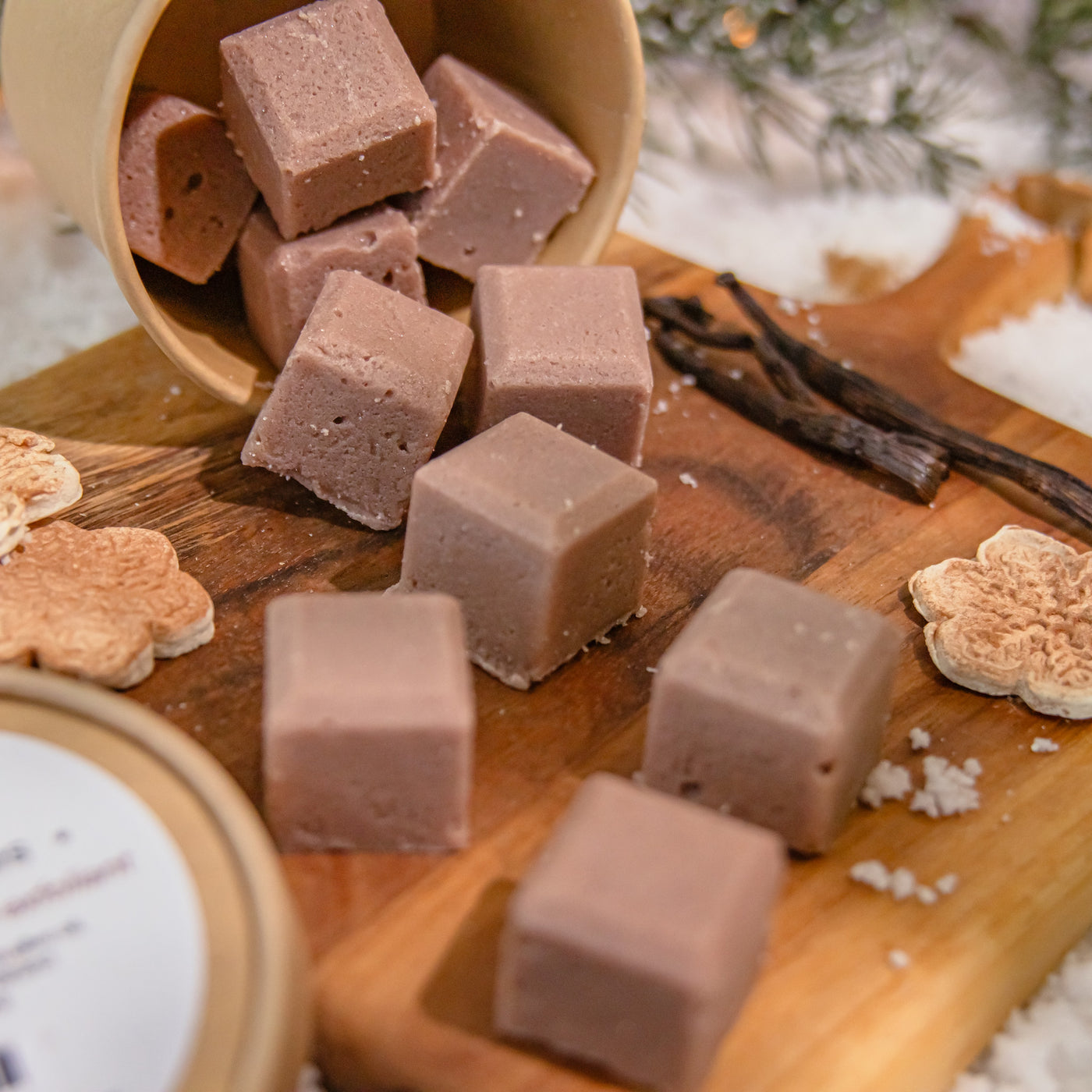 Vanilla Glow Sugar Scrub Cubes