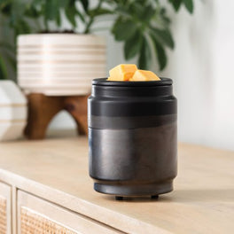 Wax Warmer with Silicone Dish - Black Dipped