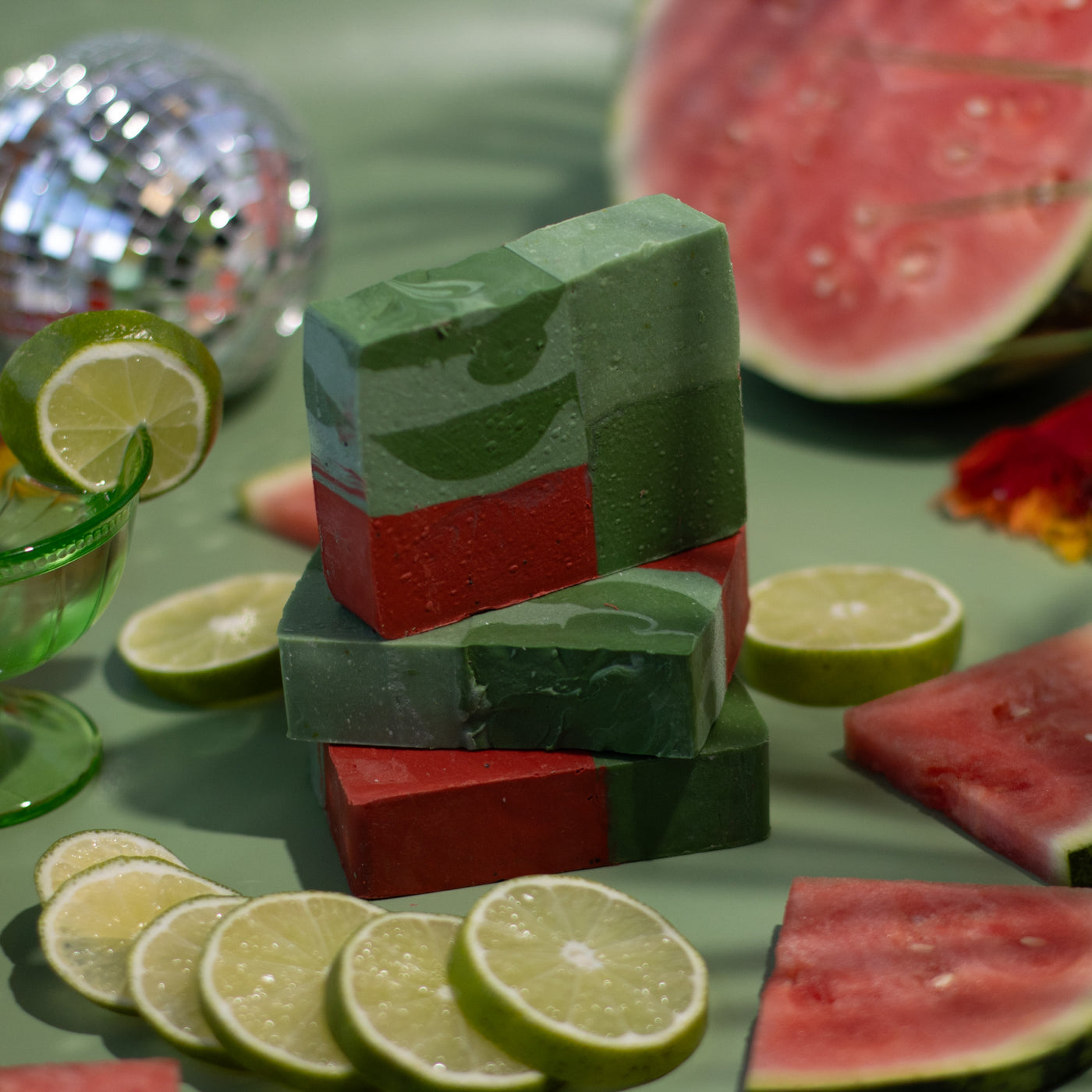 WatermeLimón Split Soap
