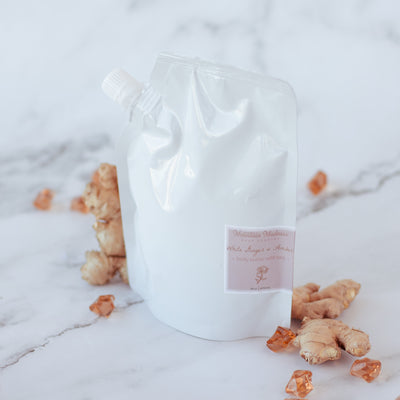 White Ginger & Amber Body Butter- 16oz Refill