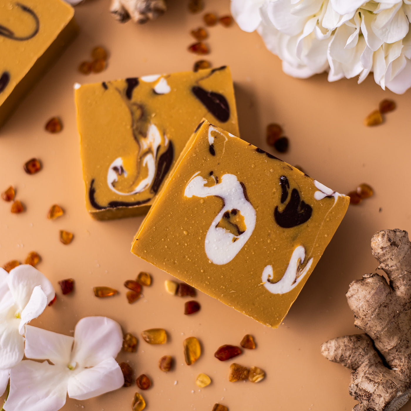 White Ginger & Amber Soap