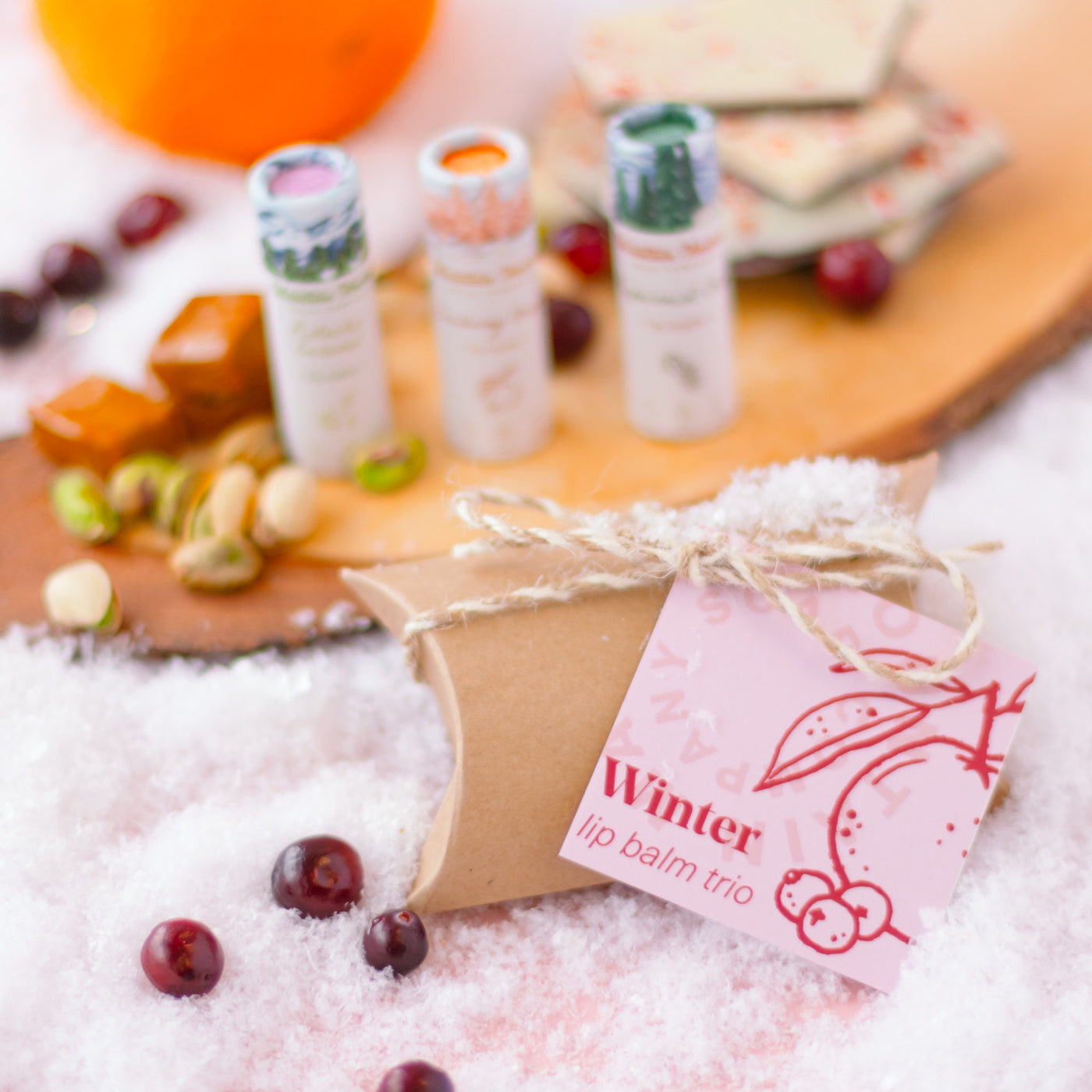 Winter Lip Balm Trio