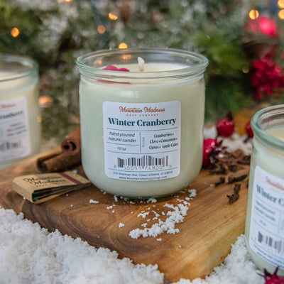 Winter Cranberry Candle