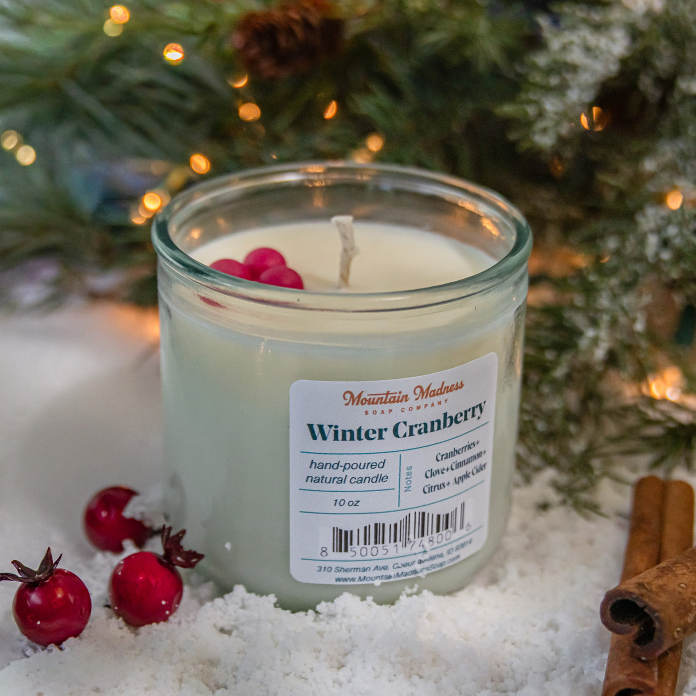 Winter Cranberry Candle
